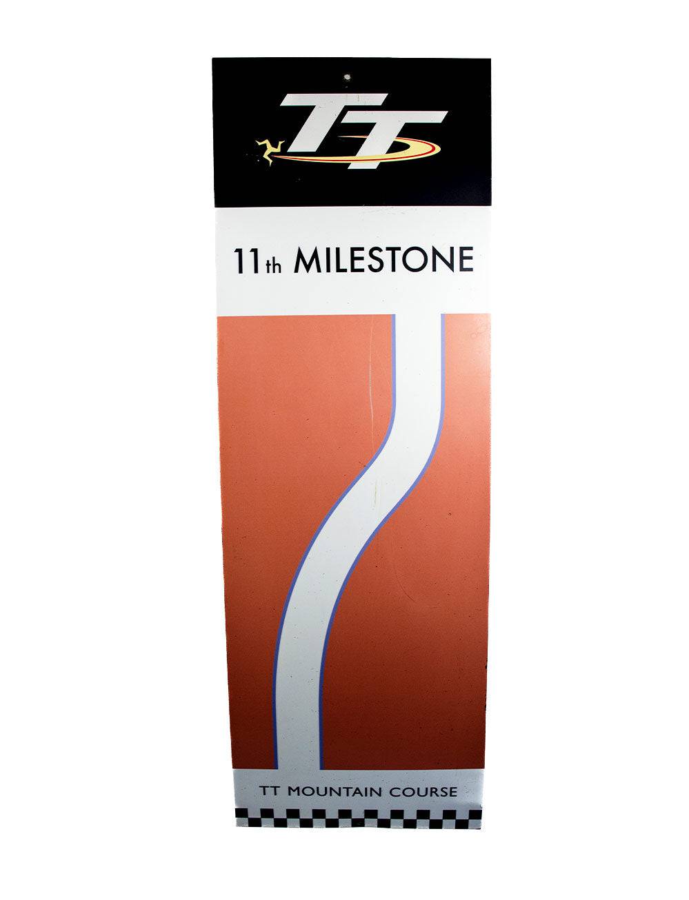 11th Milestone - Directional Board (2018 - 2021) - Isle of Man TT Races Official Merchandise