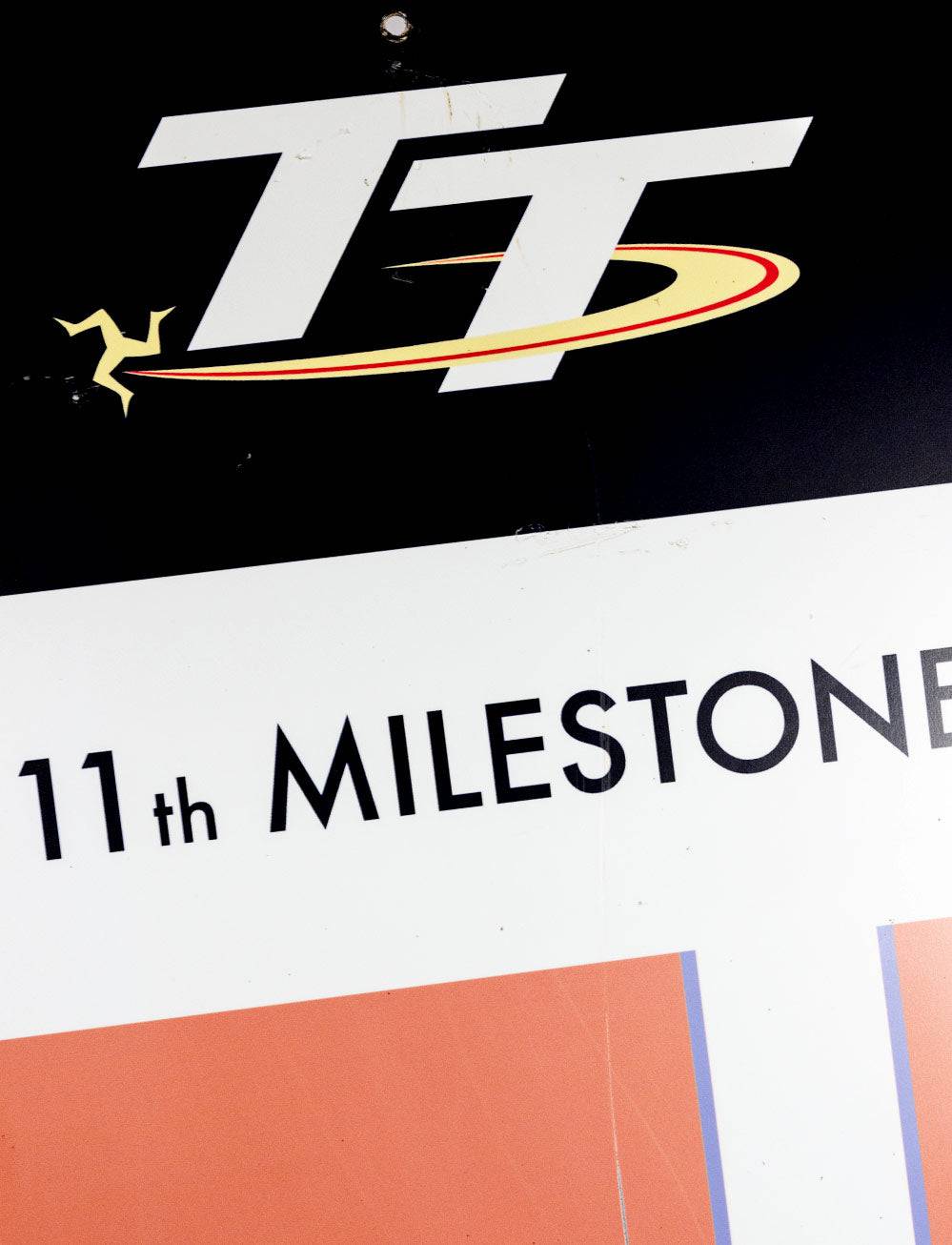 11th Milestone - Directional Board (2018 - 2021) - Isle of Man TT Races Official Merchandise