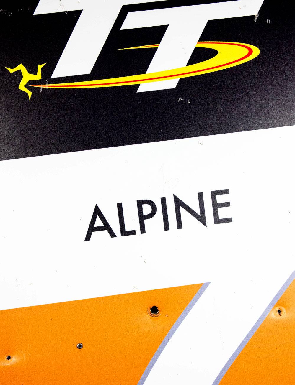 Alpine - Directional Board (2018 - 2021) - Isle of Man TT Races Official Merchandise