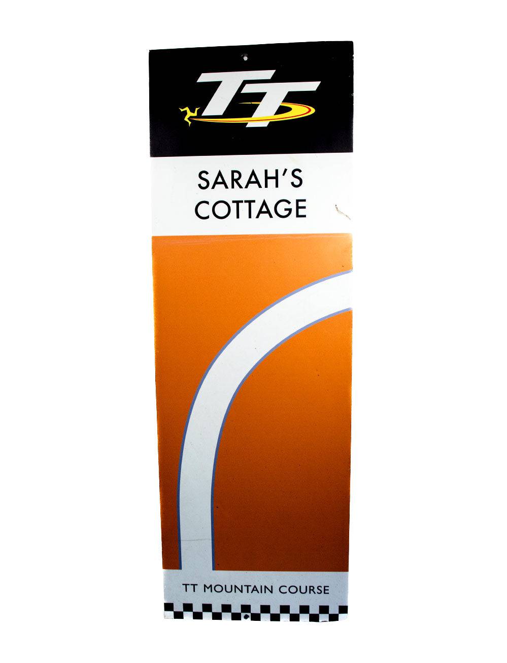 Sarah's cottage - Directional Board (2018 - 2021) - Isle of Man TT Races Official Merchandise