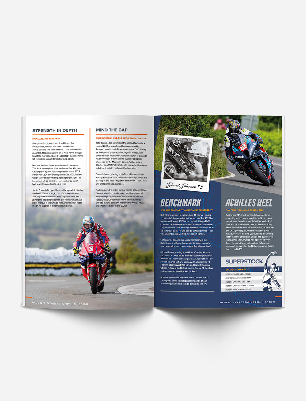 2026 Isle of Man TT Races Official Programme - Isle of Man TT Races Official Merchandise