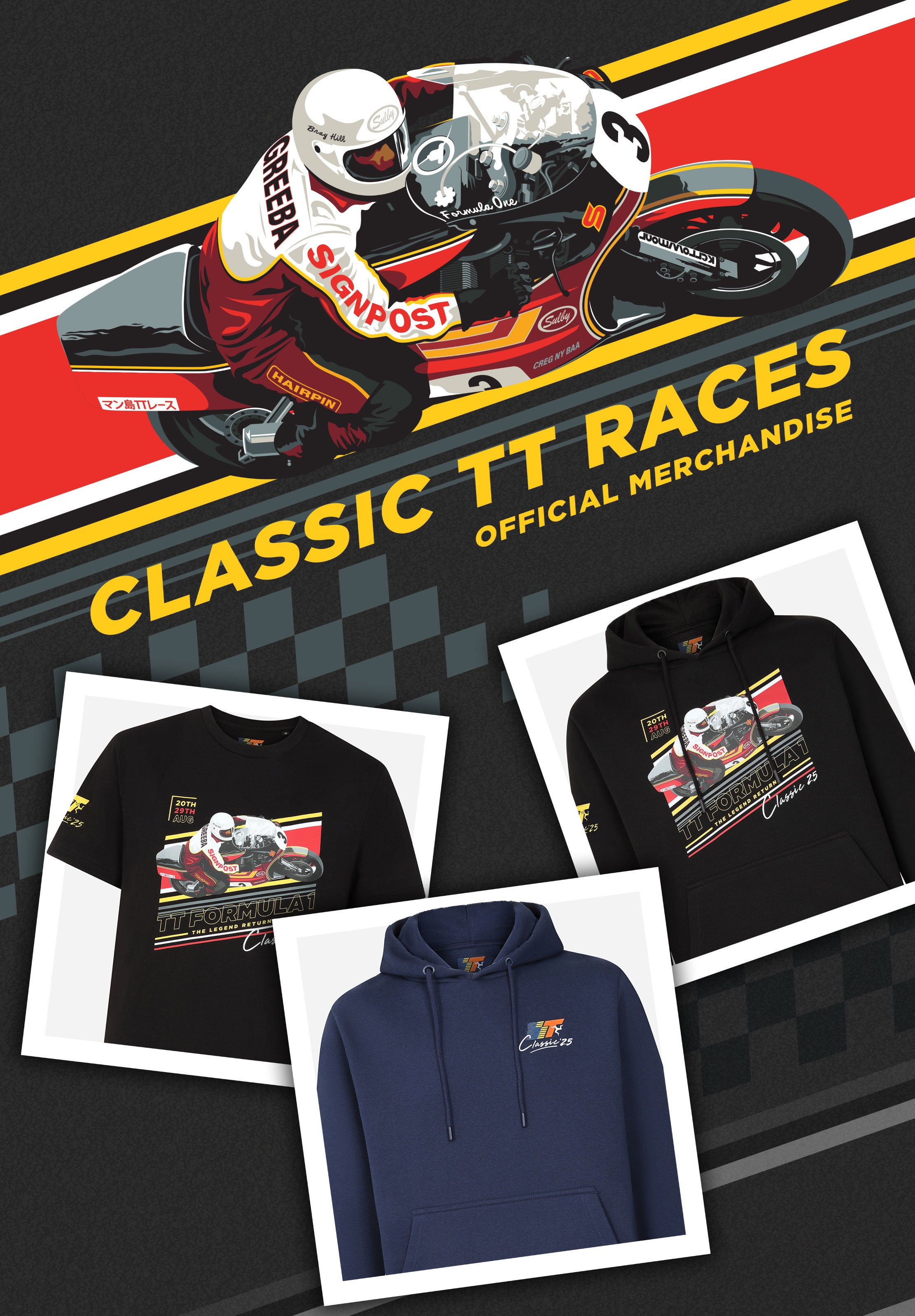Isle of Man TT Races Official Merchandise
