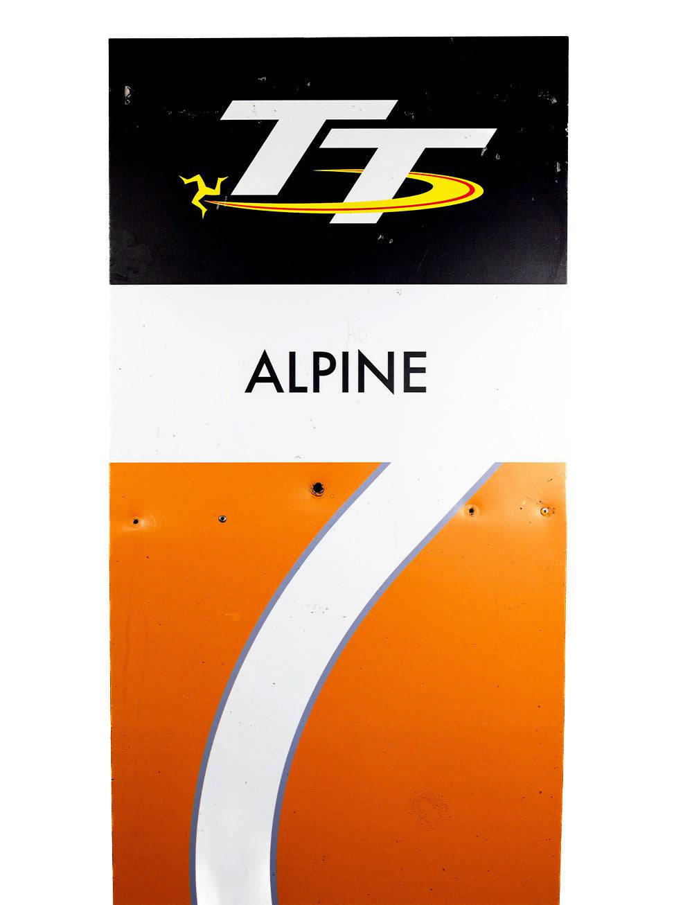 Alpine - Directional Board (2018 - 2021) - Isle of Man TT Races Official Merchandise