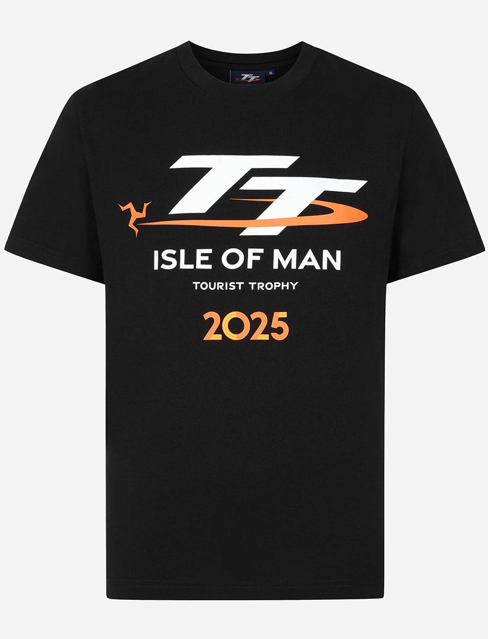 TT Races Signature Logo T-Shirt - Black - Isle of Man TT Races Official Merchandise
