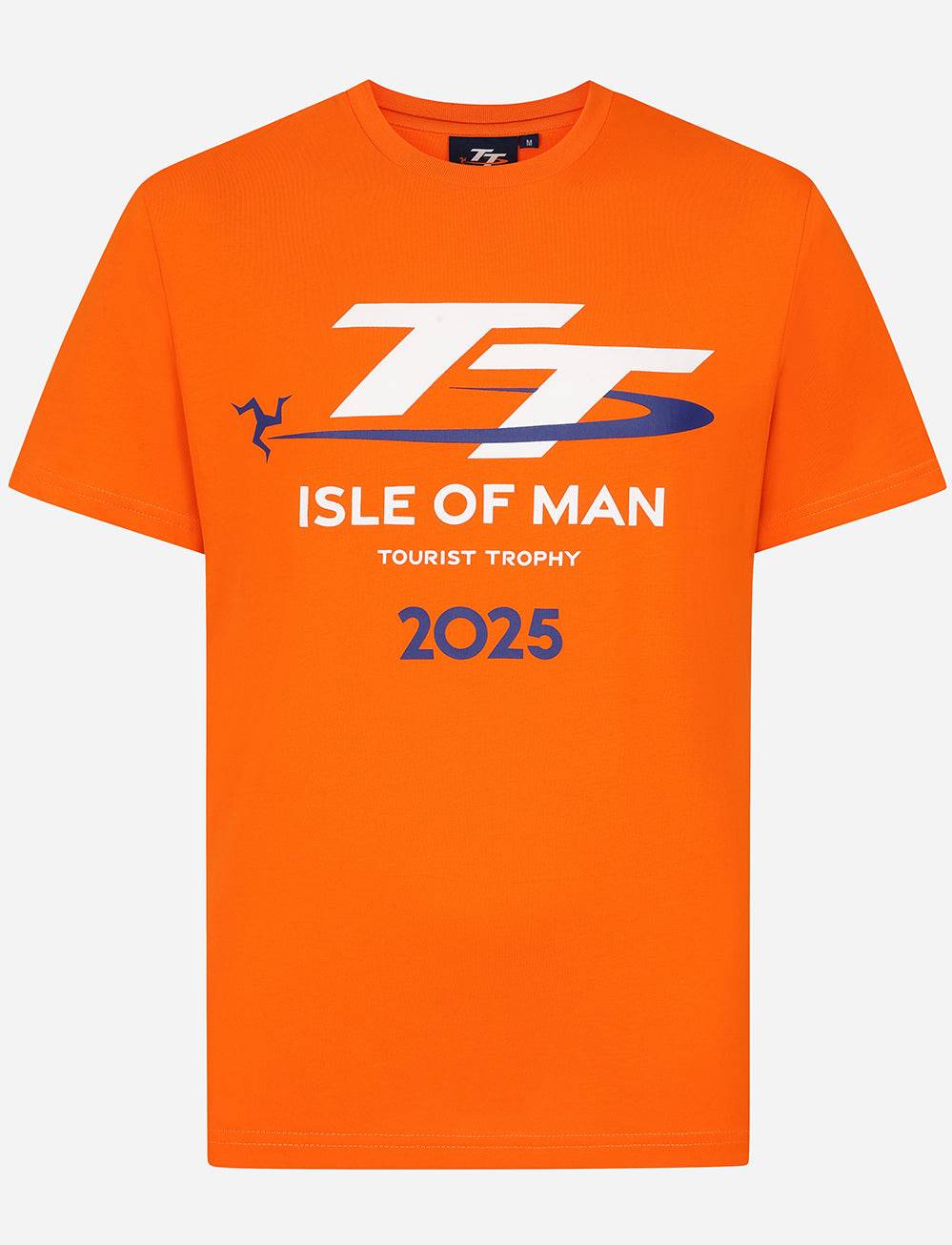 TT Races Signature Logo T-Shirt - Orange - Isle of Man TT Races Official Merchandise
