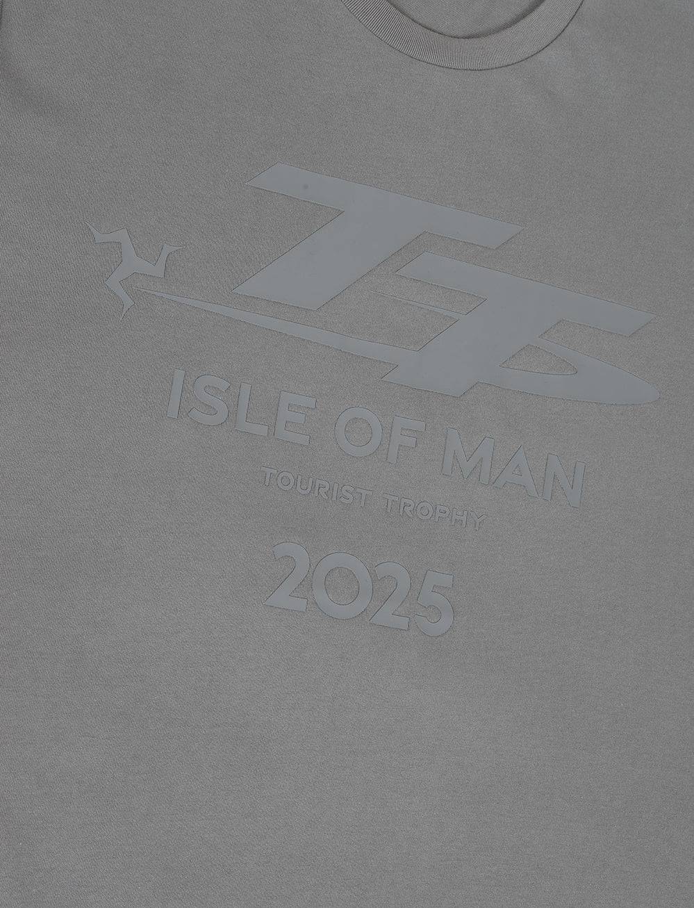 TT Races Signature Faded Logo T-Shirt - Grey - Isle of Man TT Races Official Merchandise