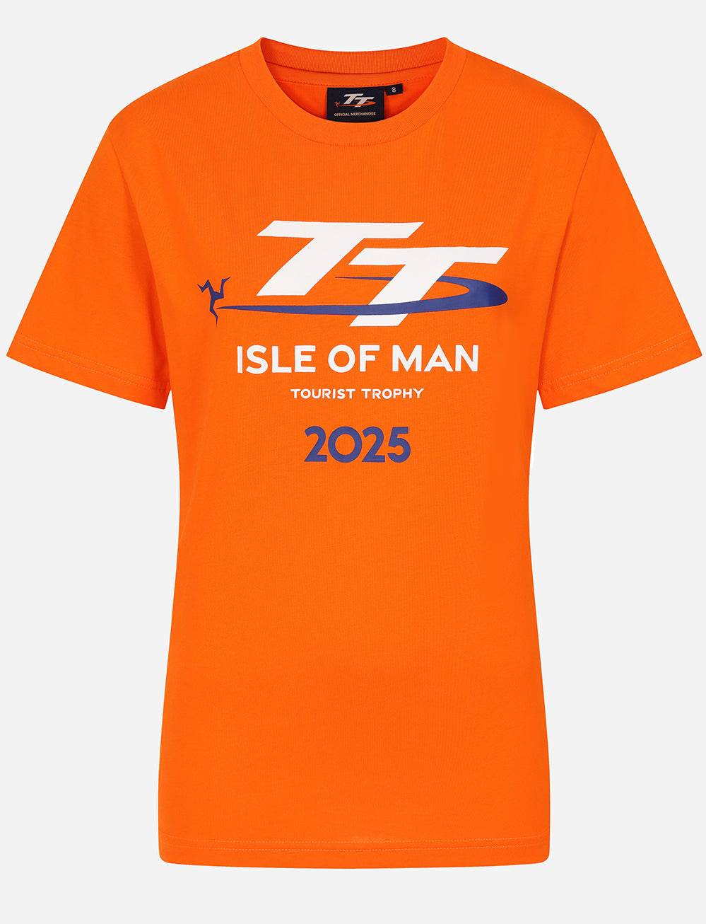 TT Races Signature Women's Logo T-Shirt - Orange - Isle of Man TT Races Official Merchandise