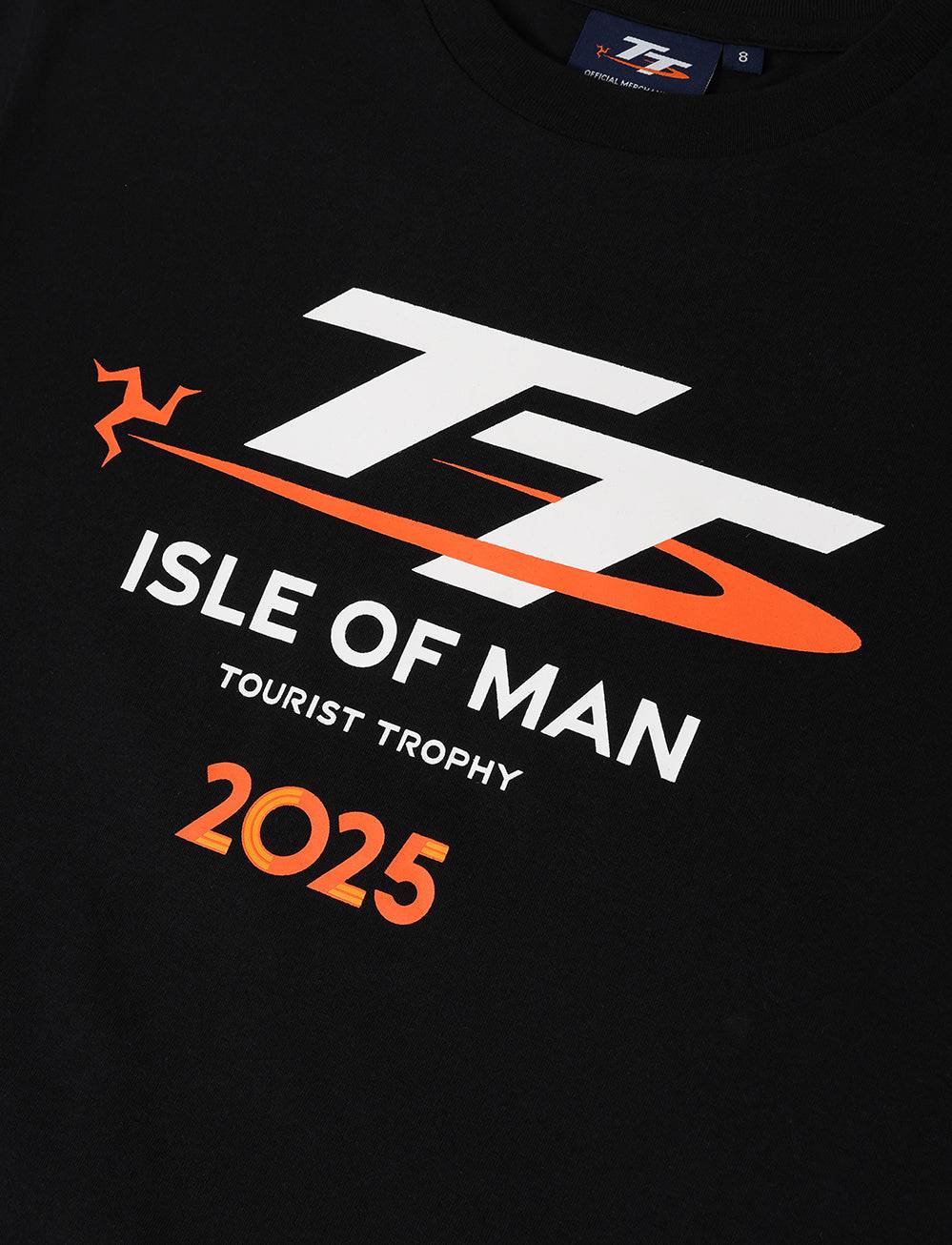 TT Races Signature Women's Logo T-Shirt - Black - Isle of Man TT Races Official Merchandise