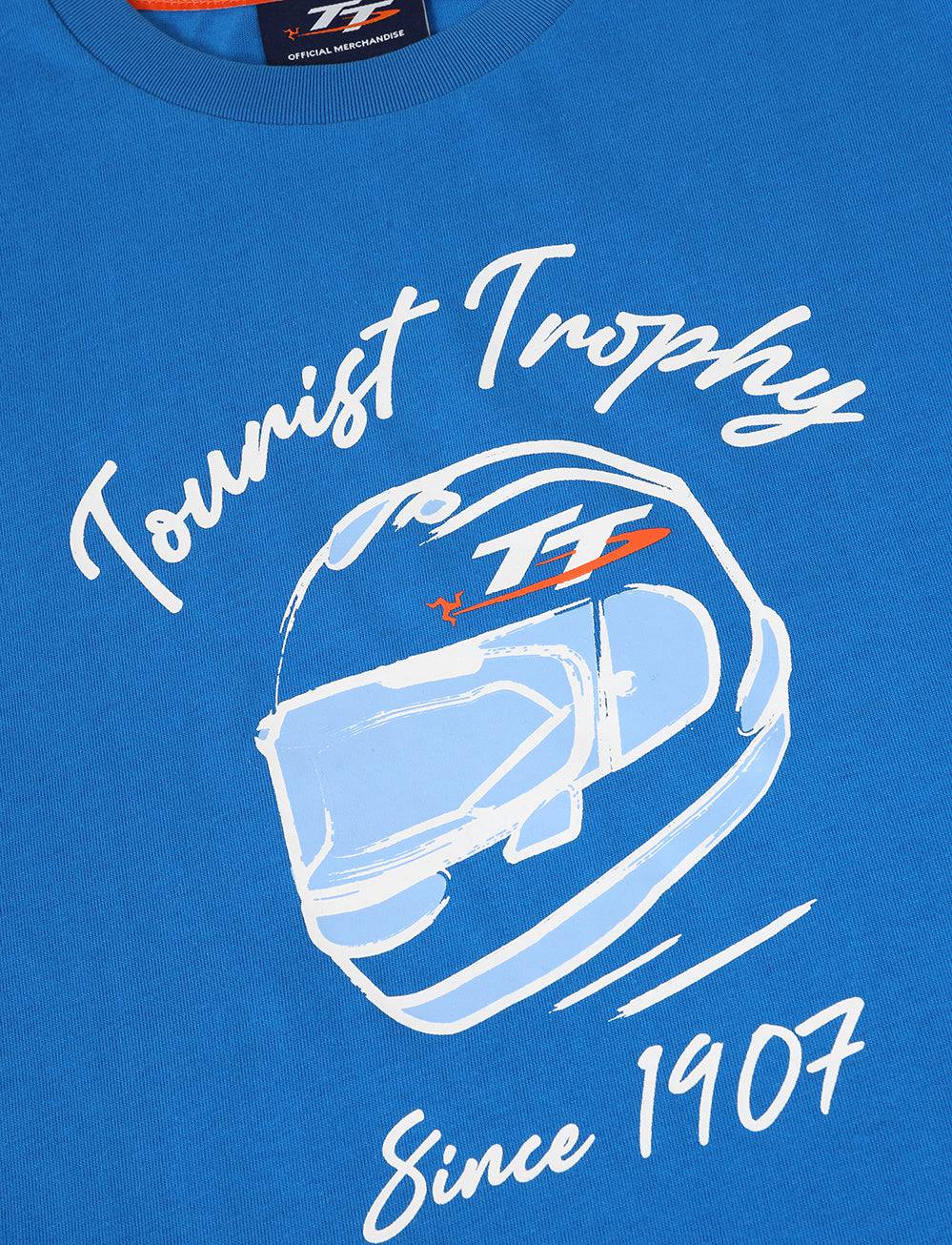 TT Races Signature Kids '1907' T-Shirt - Blue - Isle of Man TT Races Official Merchandise