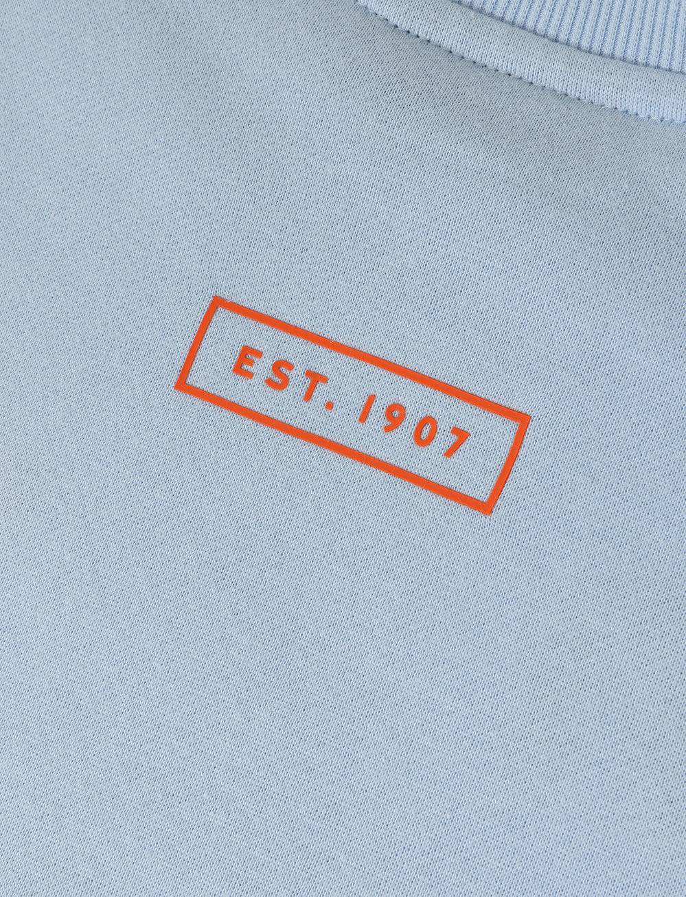 TT Races 37 ¾ Stripe Sweater - Light Blue - Isle of Man TT Races Official Merchandise