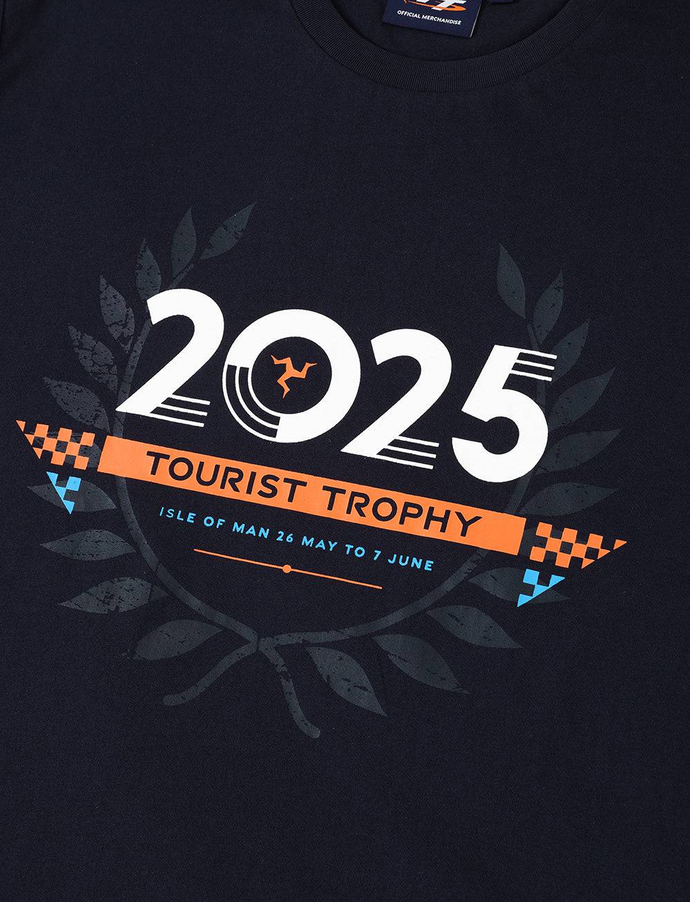 TT Races Winners T-Shirt - Navy - Isle of Man TT Races Official Merchandise