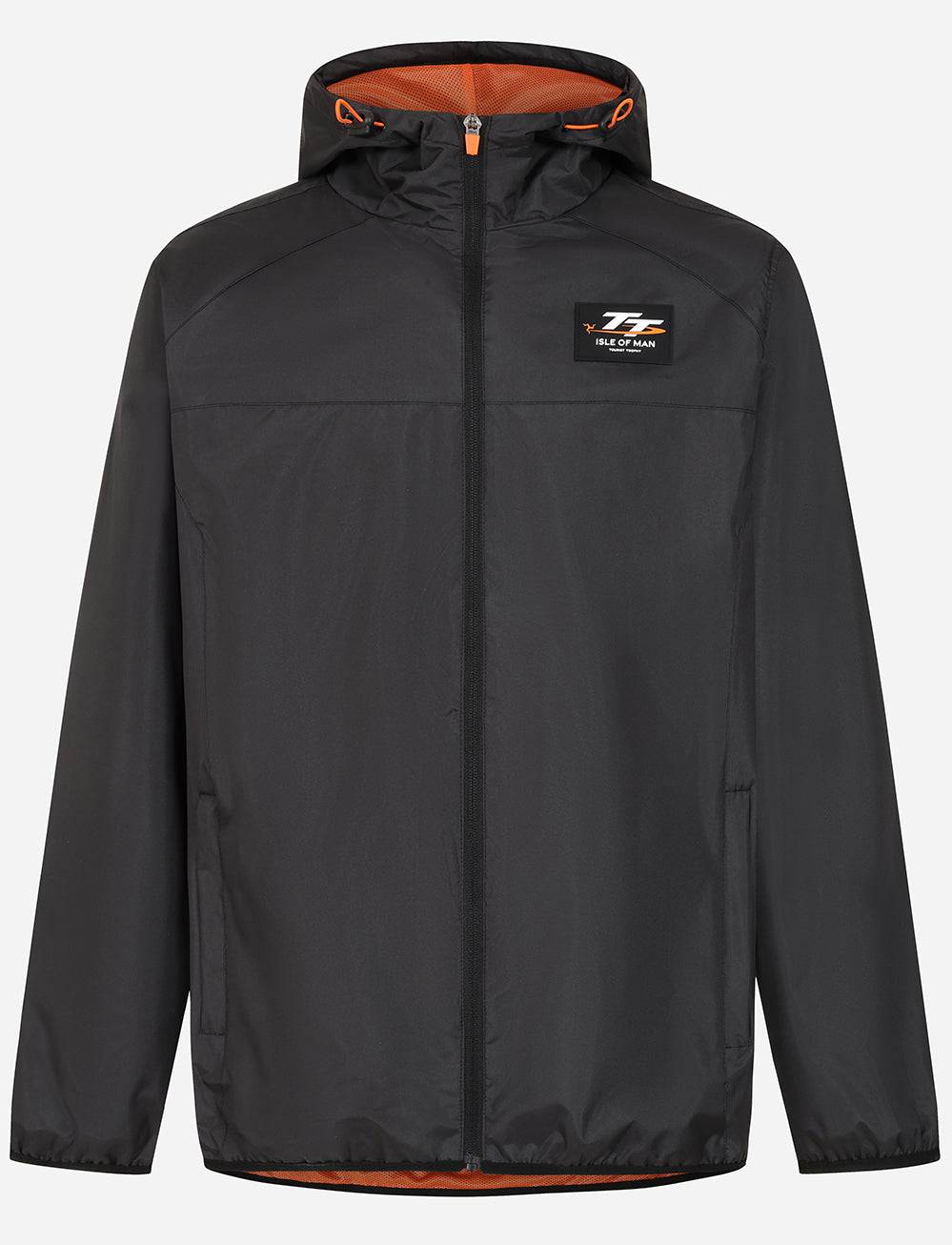 TT Races Signature Shower Jacket - Black - Isle of Man TT Races Official Merchandise