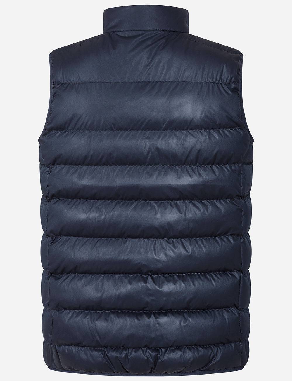 TT Races 37 ¾ Quilted Gilet - Navy - Isle of Man TT Races Official Merchandise