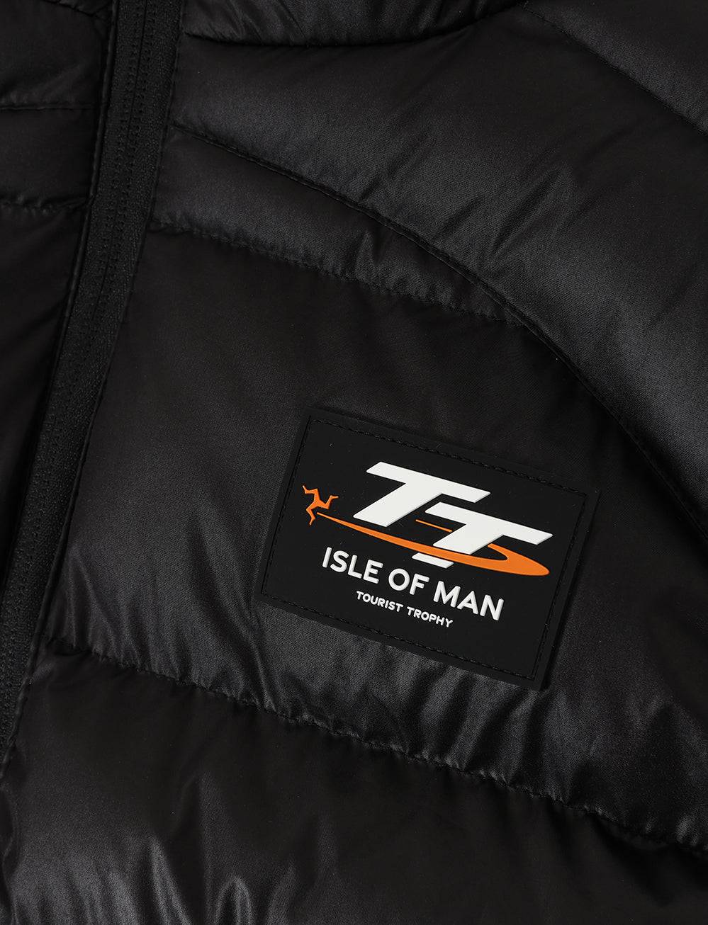 TT Races Signature Quilted Gilet - Black - Isle of Man TT Races Official Merchandise