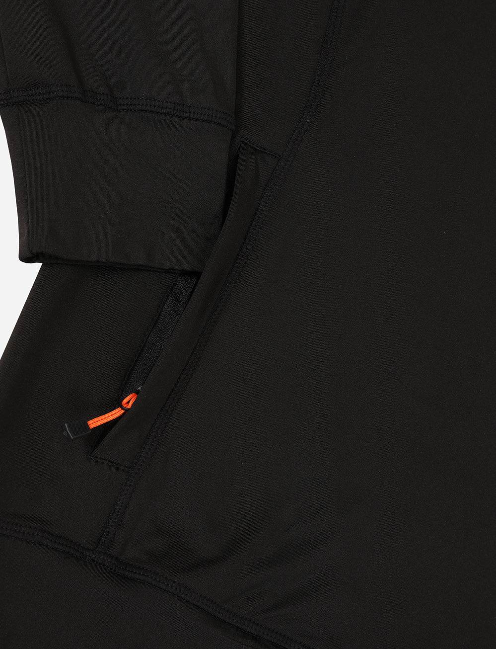 TT Races 37 ¾ Quarter Zip  Mid Layer - Black - Isle of Man TT Races Official Merchandise