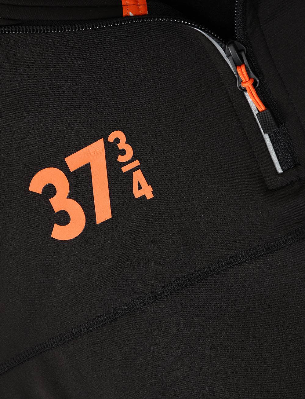 TT Races 37 ¾ Quarter Zip  Mid Layer - Black - Isle of Man TT Races Official Merchandise