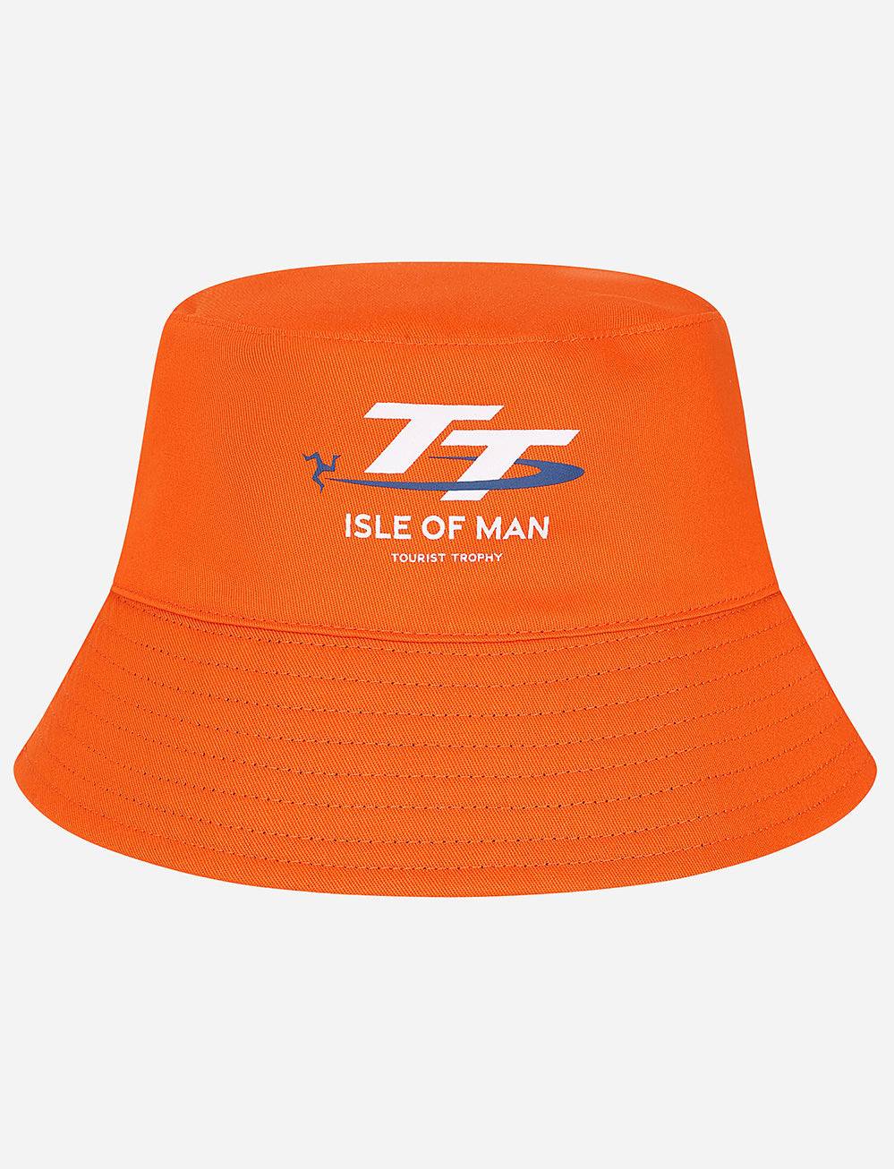 TT Races Reversible Bucket Hat - Orange - Isle of Man TT Races Official Merchandise