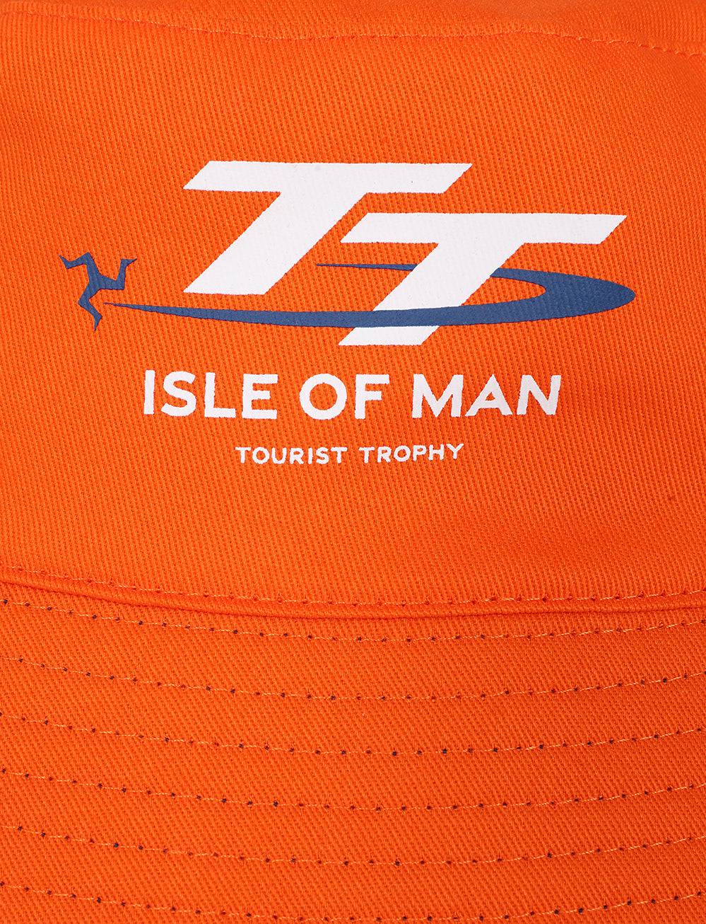TT Races Reversible Bucket Hat - Orange - Isle of Man TT Races Official Merchandise
