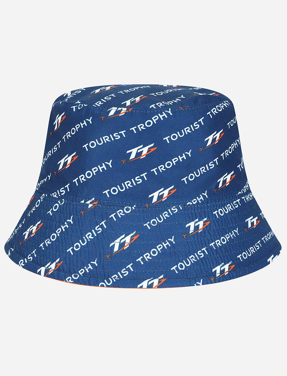 TT Races Reversible Bucket Hat - Orange - Isle of Man TT Races Official Merchandise