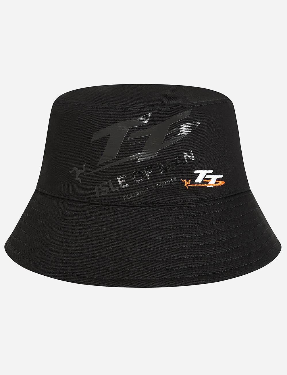 TT Races Signature Bucket Hat - Black - Isle of Man TT Races Official Merchandise