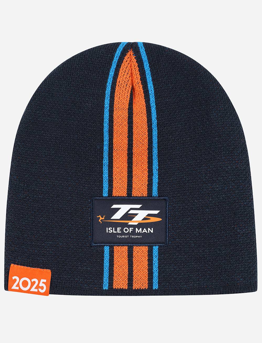 TT Races Signature Logo Beanie - Navy - Isle of Man TT Races Official Merchandise