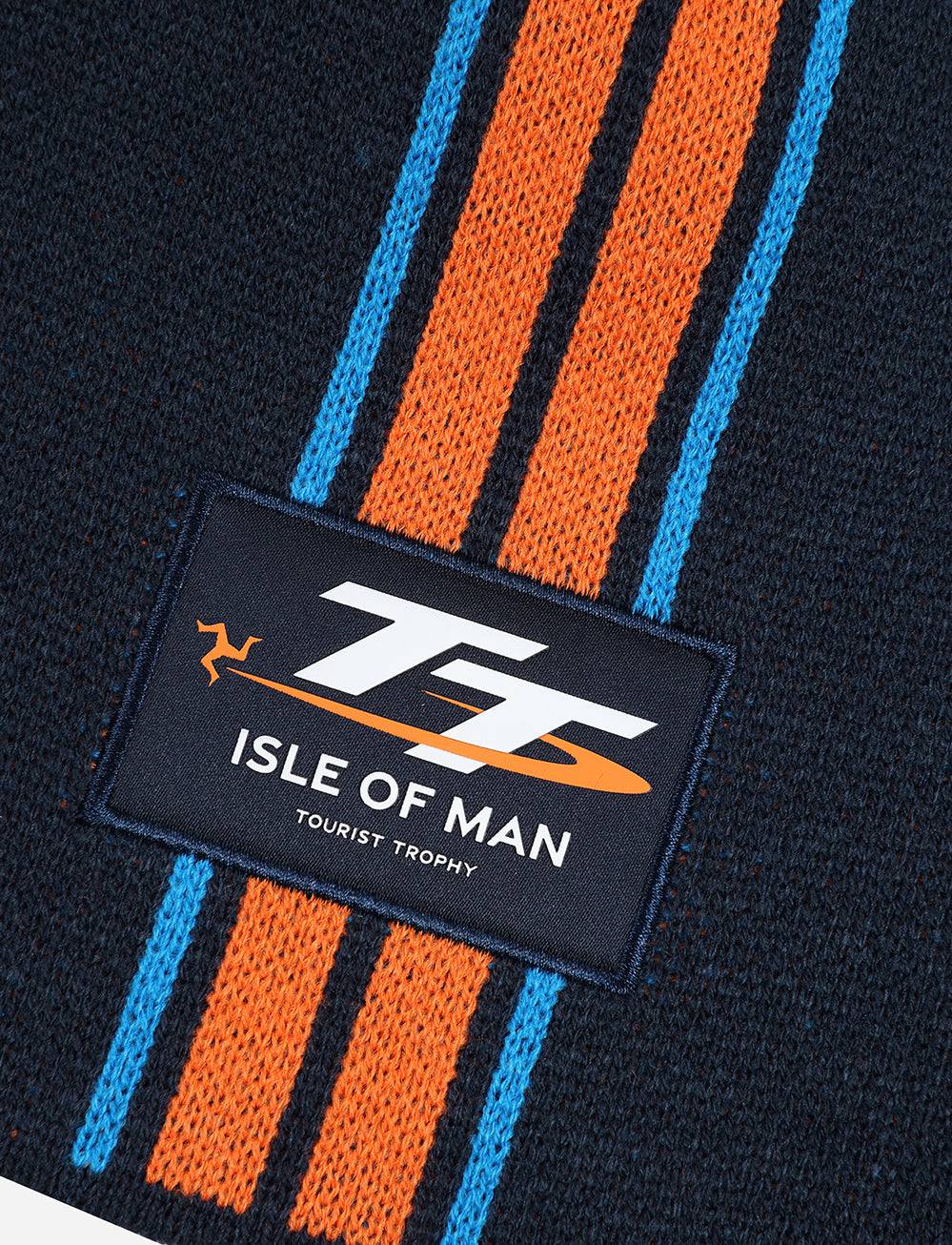 TT Races Signature Logo Beanie - Navy - Isle of Man TT Races Official Merchandise