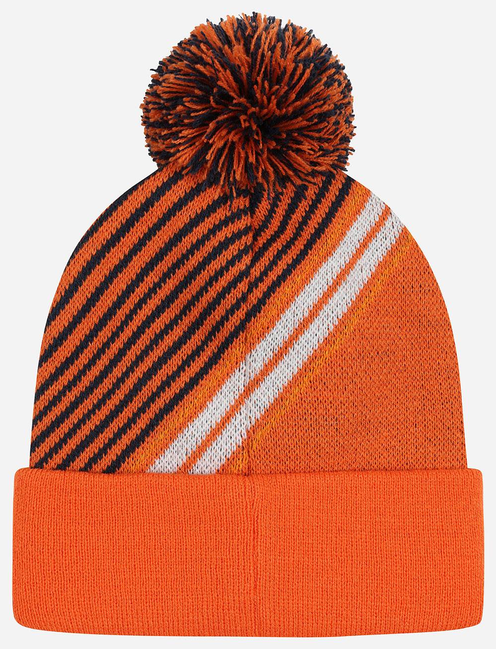 TT Races Signature Kids Bobble Hat - Orange - Isle of Man TT Races Official Merchandise