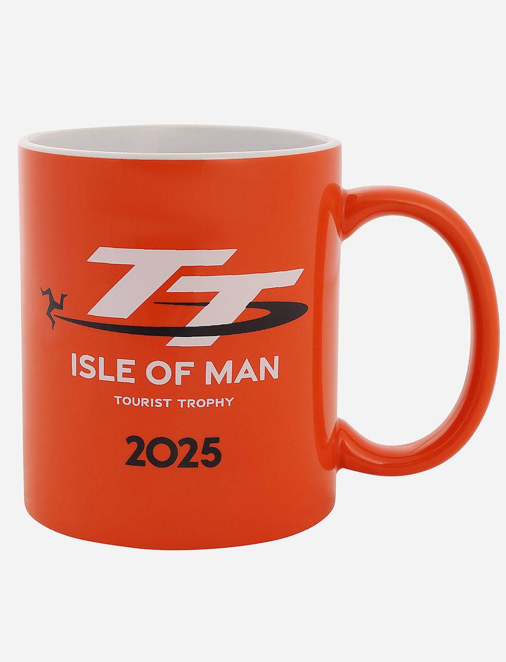 TT Races Signature Mug - Orange - Isle of Man TT Races Official Merchandise