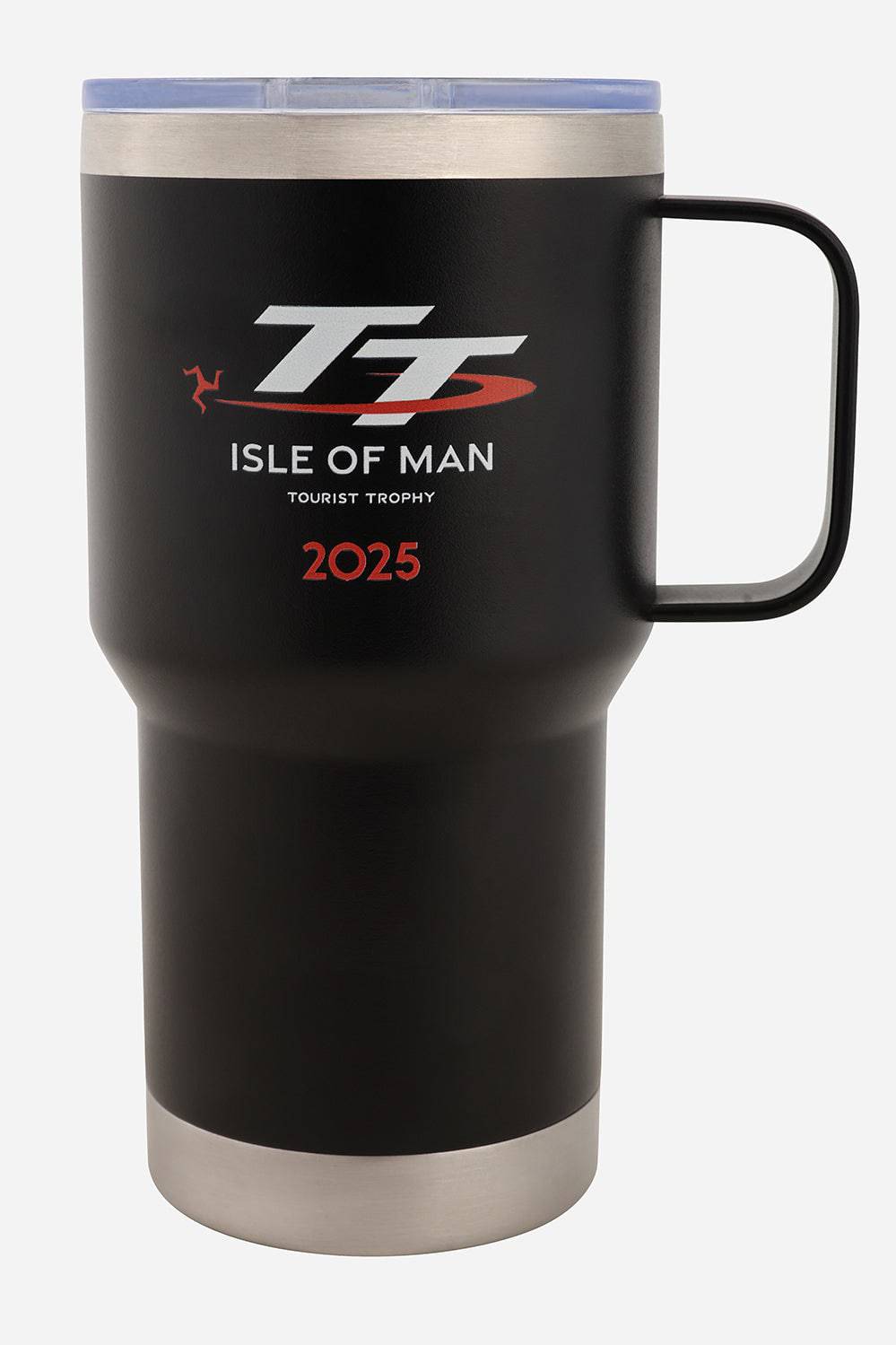 TT Races Signature Travel Mug - Black - Isle of Man TT Races Official Merchandise