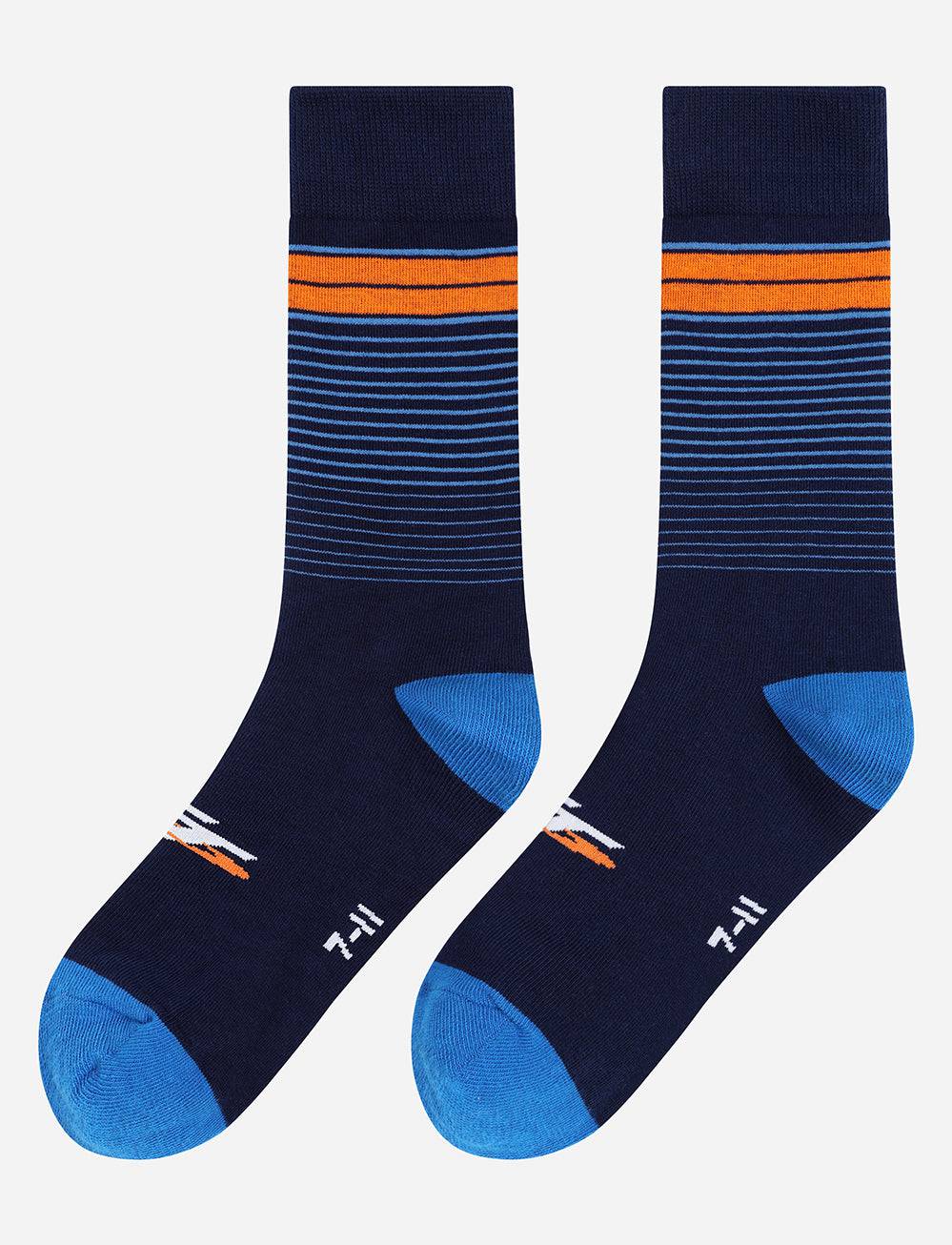 TT Races Signature Socks - Navy - Isle of Man TT Races Official Merchandise