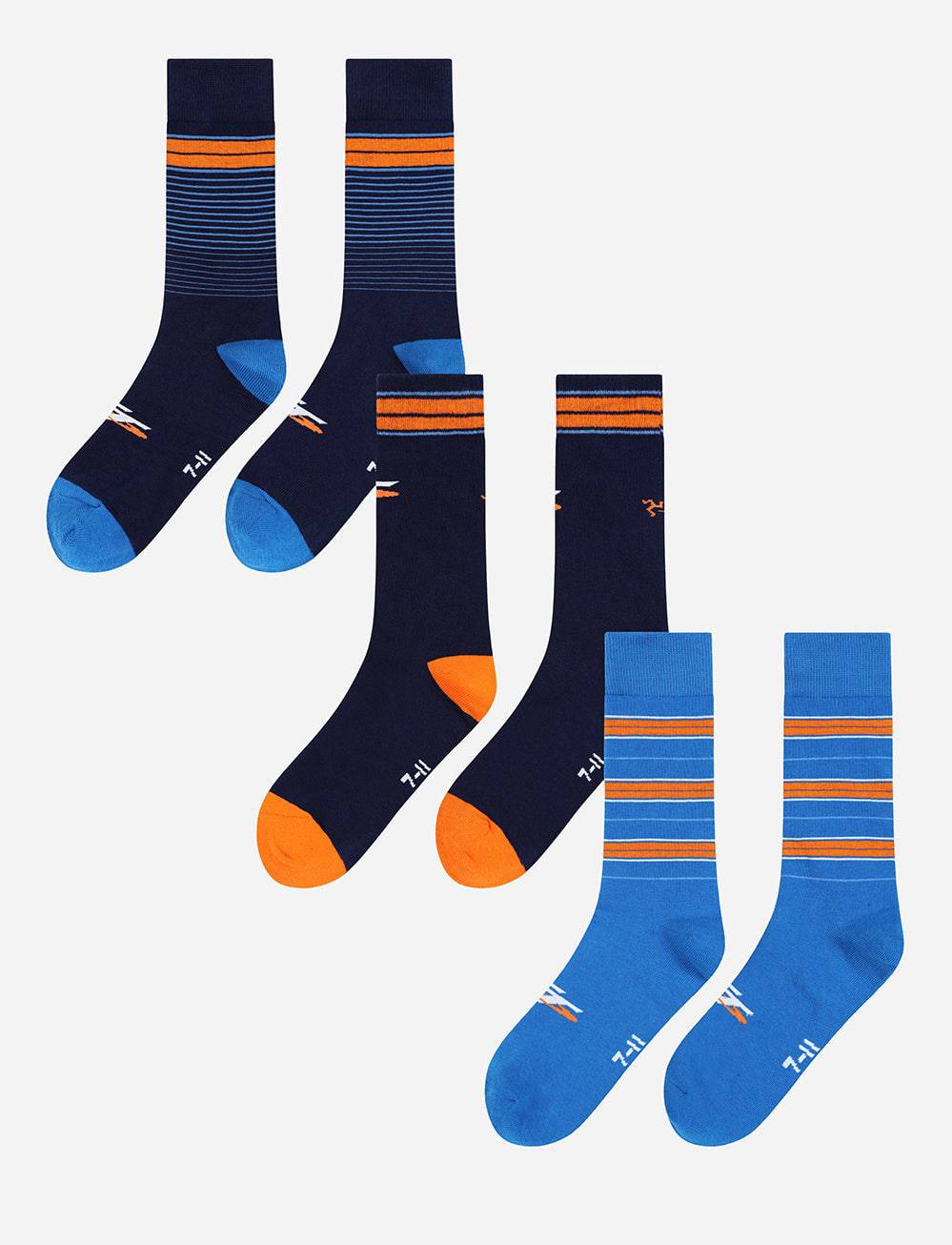 TT Races Signature Socks - Navy - Isle of Man TT Races Official Merchandise