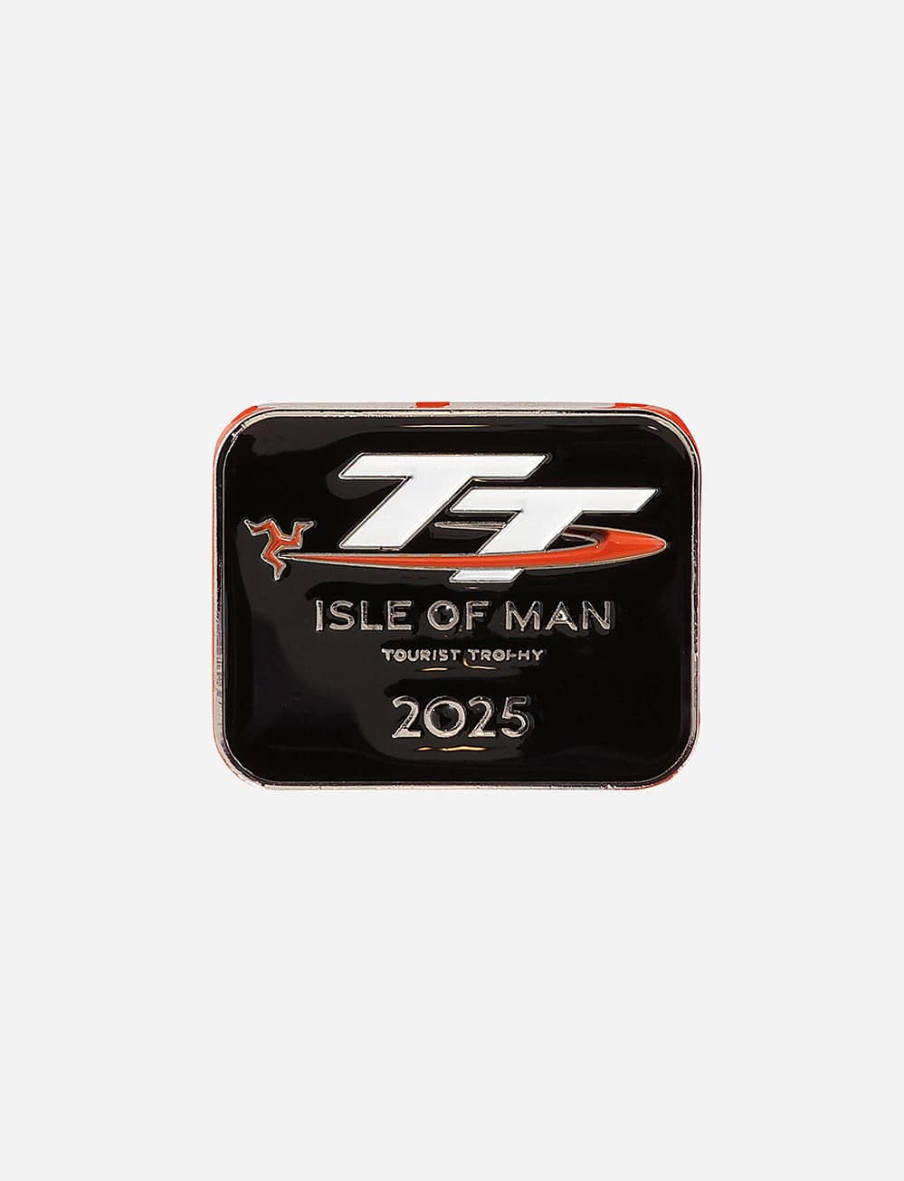 TT Races Signature Dated Pin Badge - Black - Isle of Man TT Races Official Merchandise