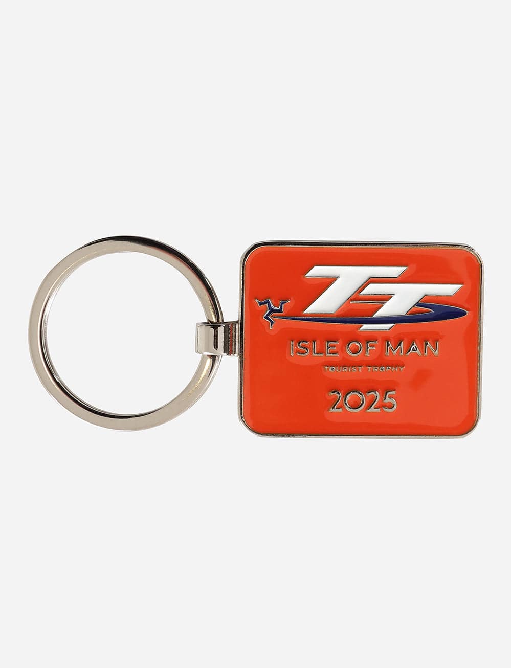 TT Races Signature Dated Keyring - Orange - Isle of Man TT Races Official Merchandise