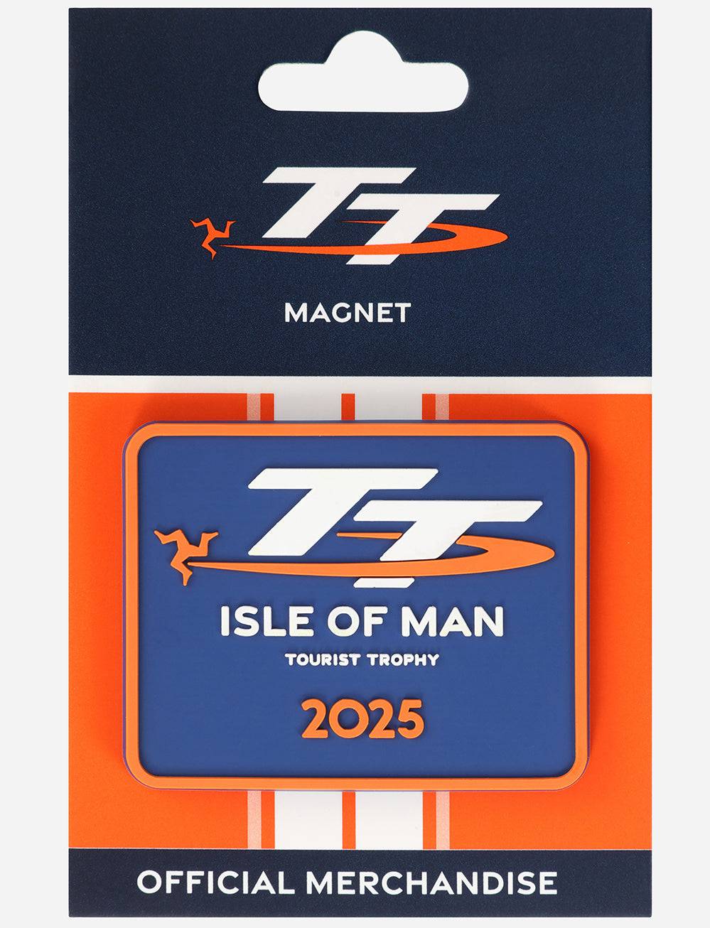 TT Races Signature Date Fridge Magnet - Navy - Isle of Man TT Races Official Merchandise