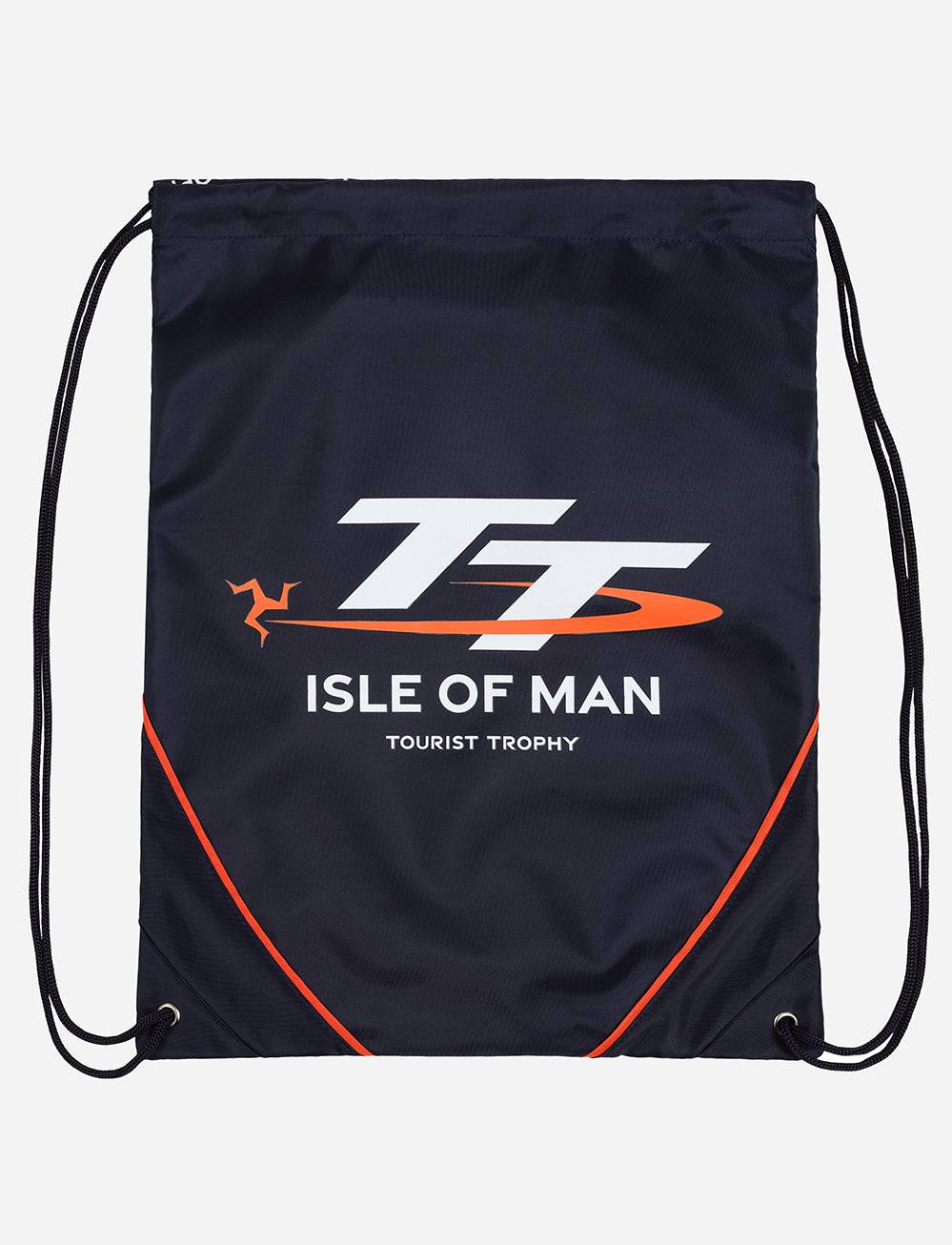 TT Races Signature Drawstring Bag - Navy - Isle of Man TT Races Official Merchandise