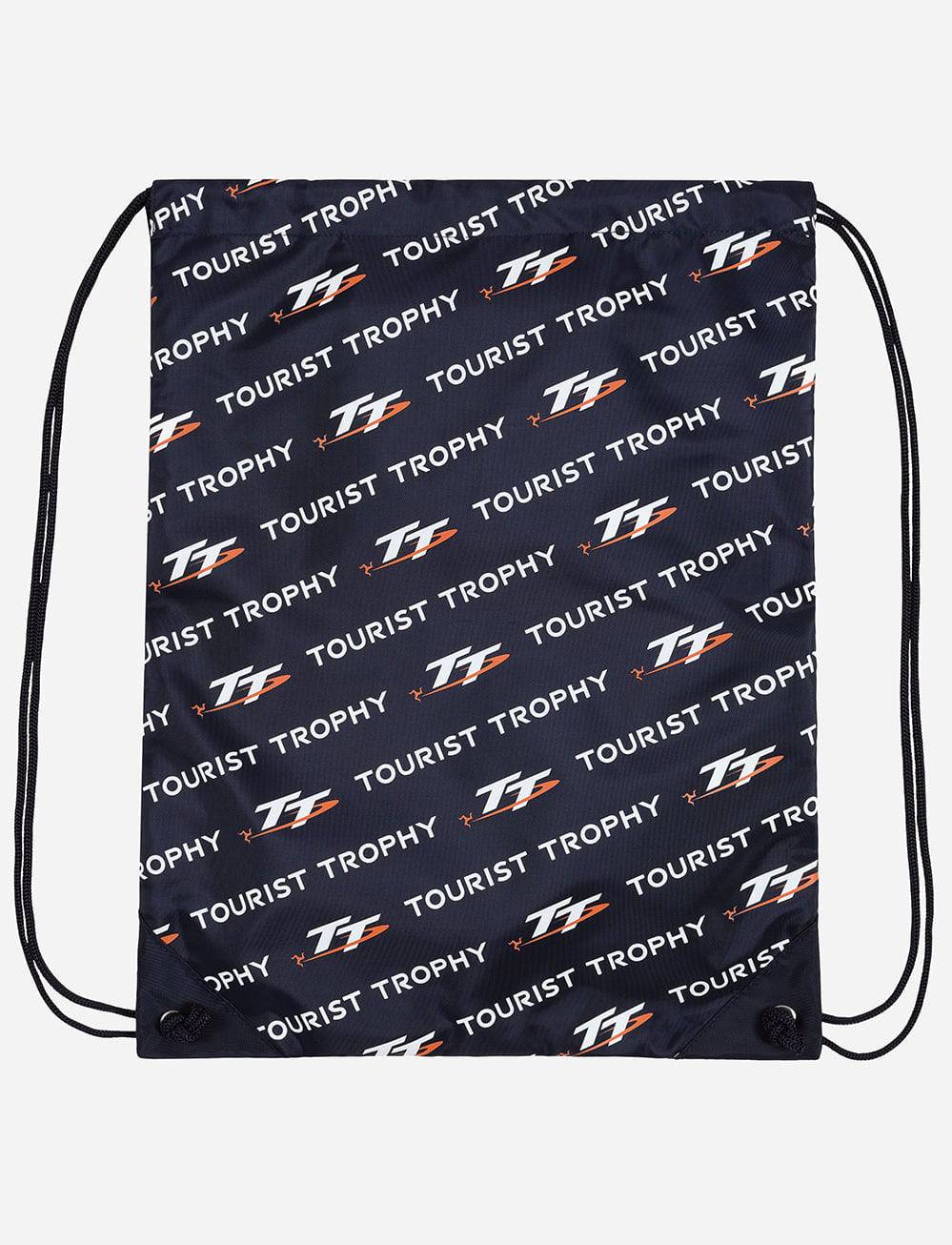 TT Races Signature Drawstring Bag - Navy - Isle of Man TT Races Official Merchandise