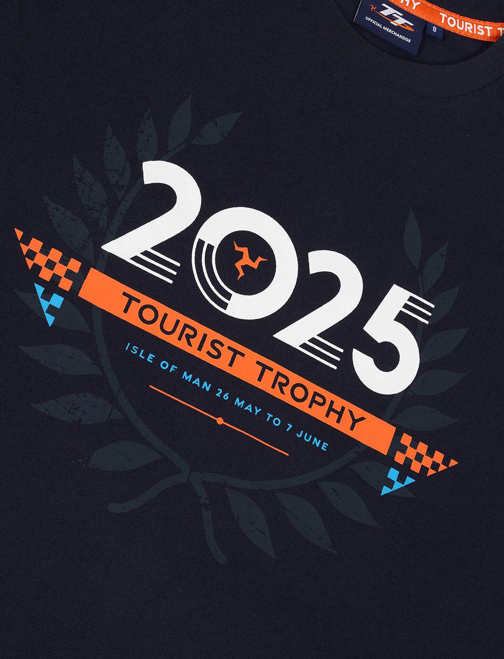 TT Races Women's Winner T-Shirt - Navy - Isle of Man TT Races Official Merchandise