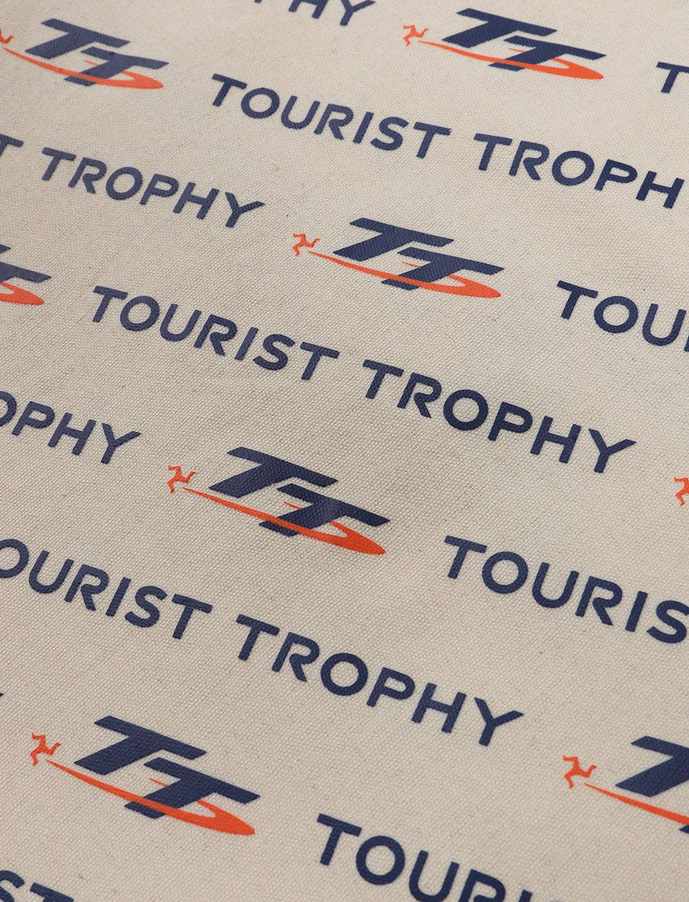 TT Races Signature Logo Tote Bag - Off White - Isle of Man TT Races Official Merchandise