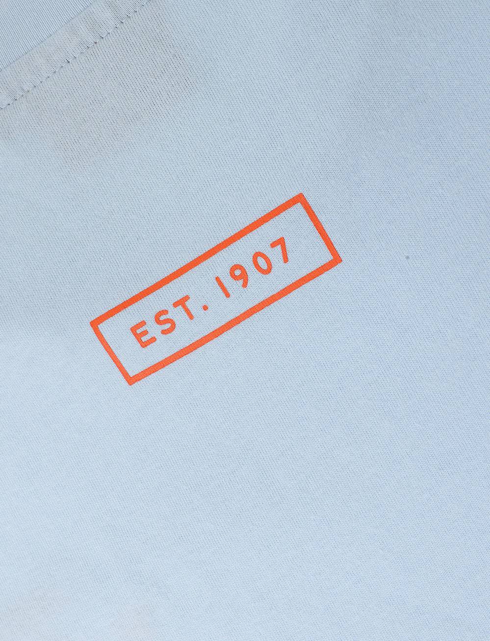 TT Races 37 ¾ Stripe T-Shirt - Light Blue - Isle of Man TT Races Official Merchandise