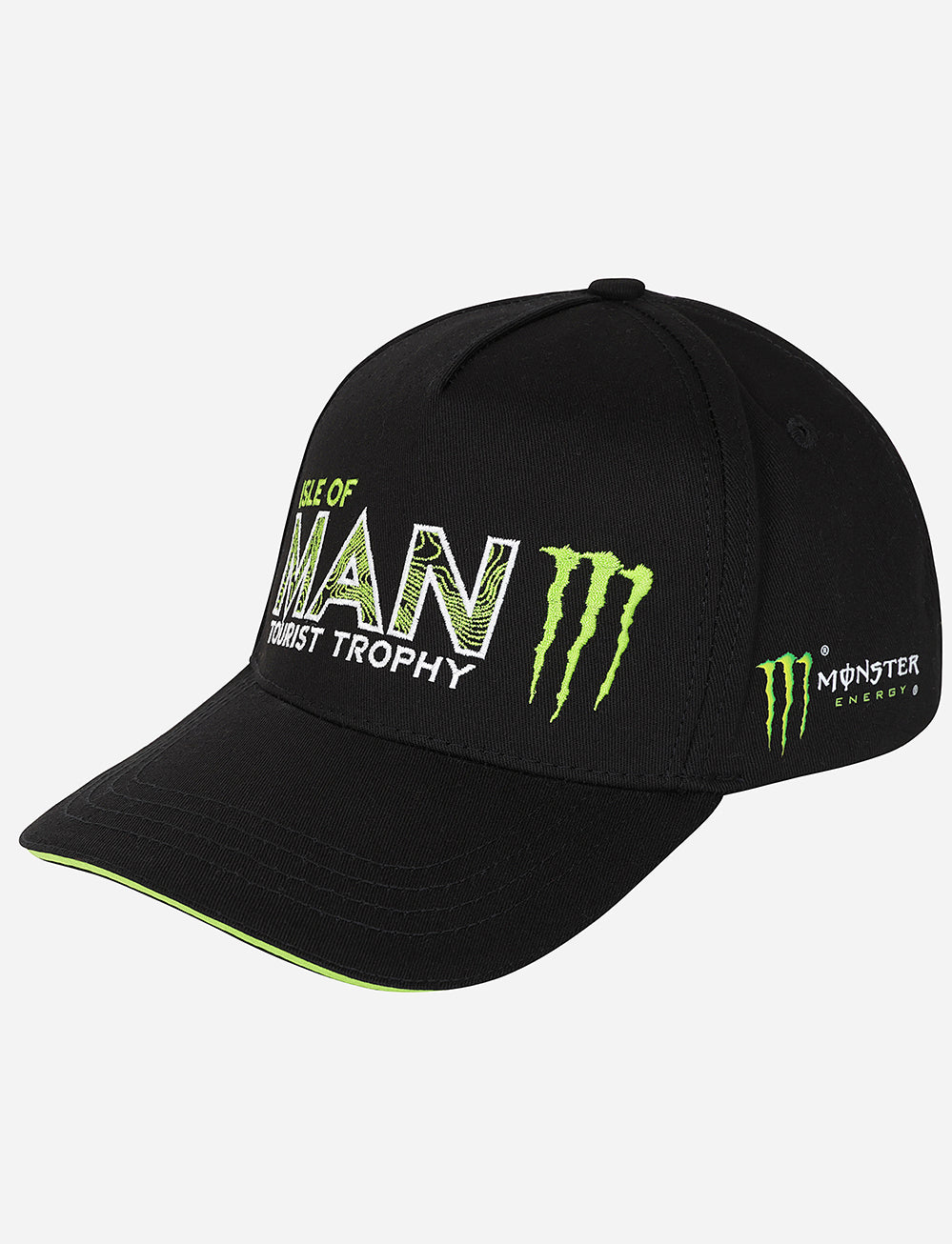 Monster x TT Races Cap - Black - Isle of Man TT Races Official Merchandise