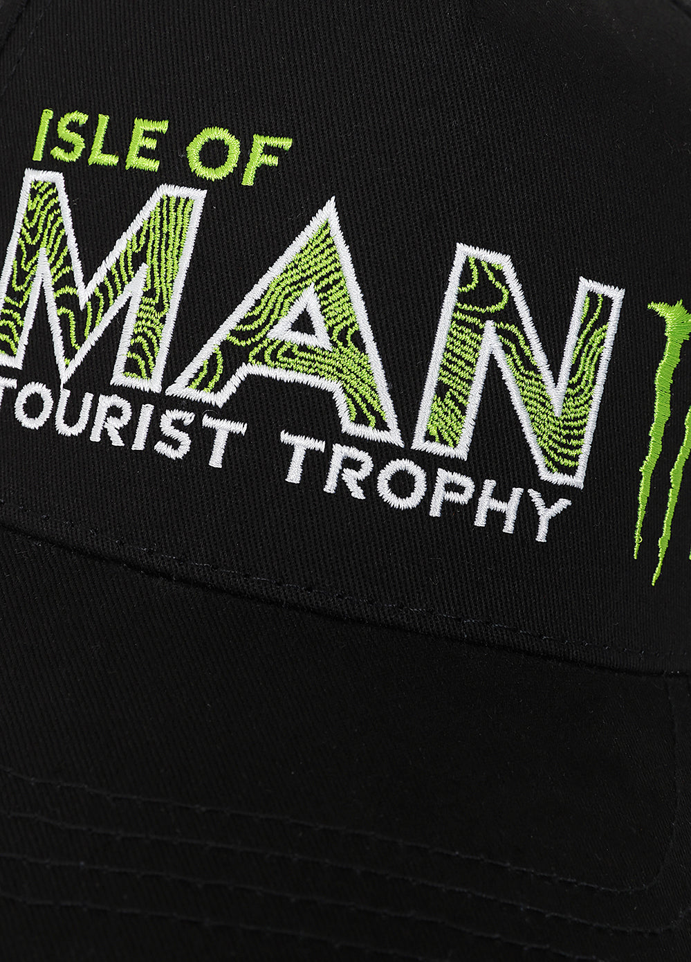 Monster x TT Races Cap - Black - Isle of Man TT Races Official Merchandise
