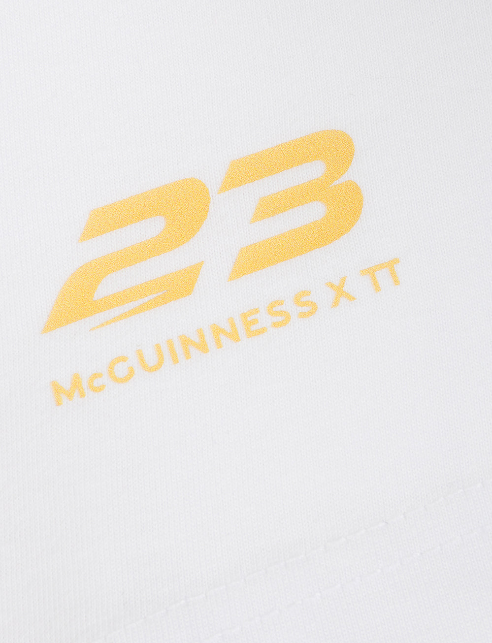 John McGuinness 'Ton-Up' T-Shirt - White