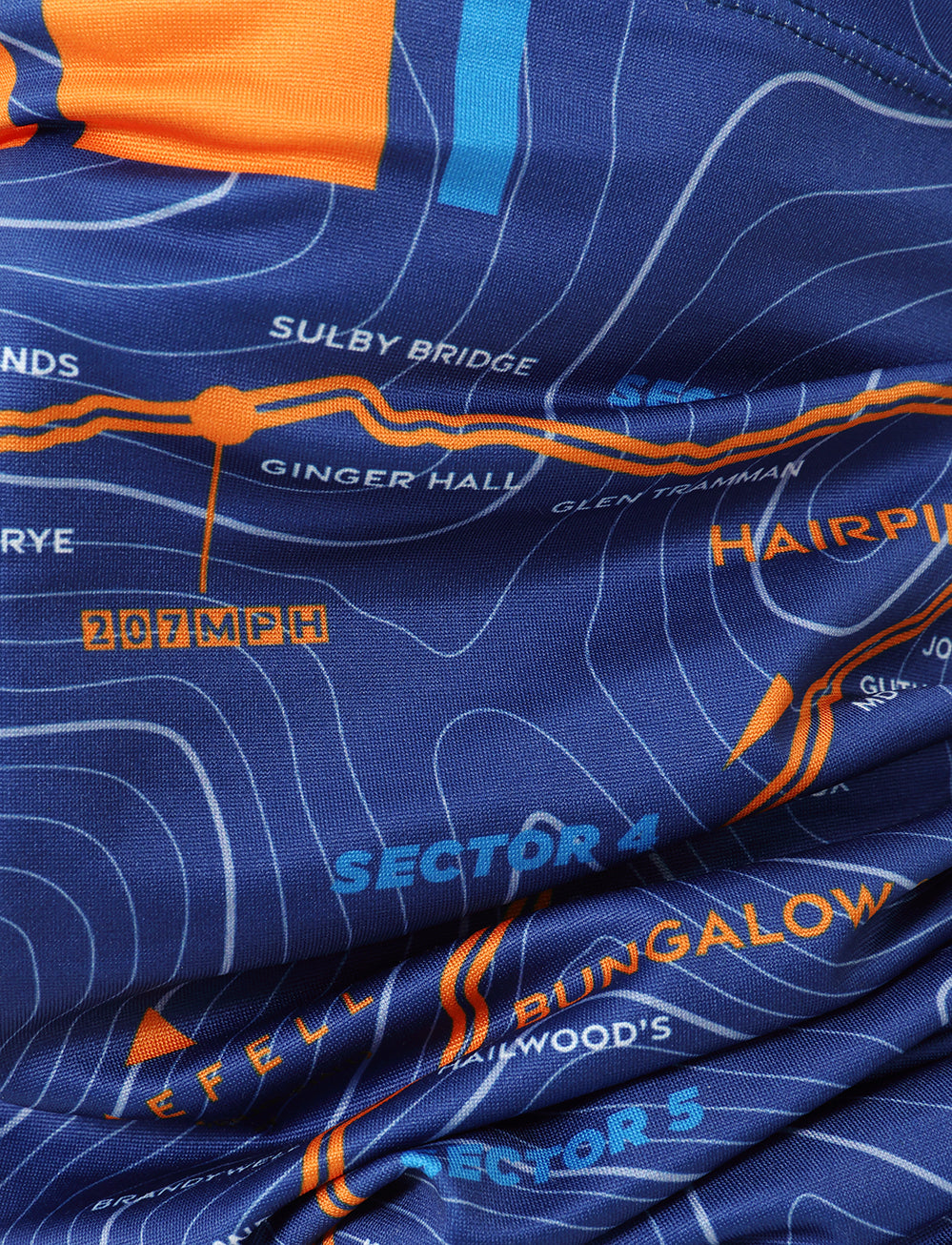 TT Races Mountain Course Snood - Navy - Isle of Man TT Races Official Merchandise