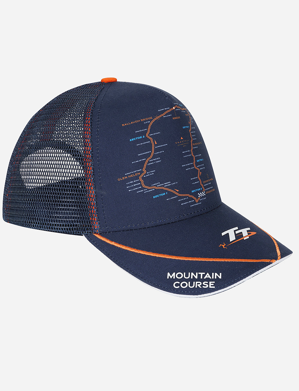TT Races Mountain Course Cap - Navy - Isle of Man TT Races Official Merchandise