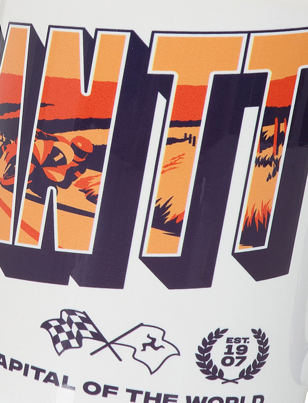 Adam Berry x TT Mug - White - Isle of Man TT Races Official Merchandise