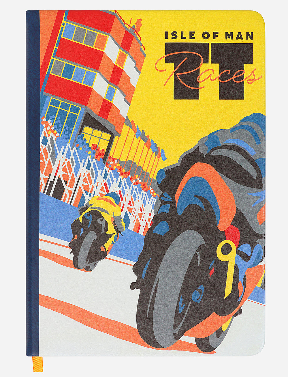 Adam Berry X TT A5 Notebook - Navy - Isle of Man TT Races Official Merchandise