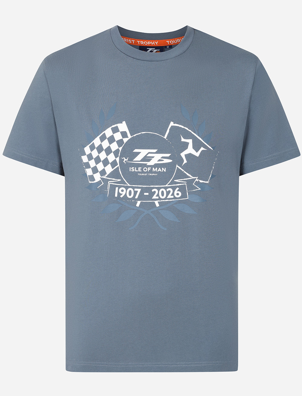 TT Races Lifestyle Dated T-Shirt - Blue