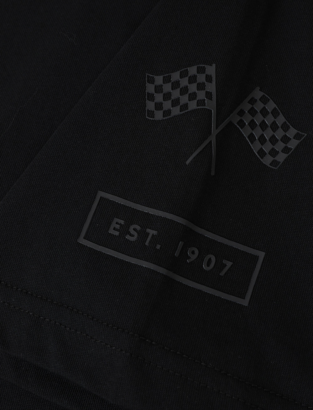 TT Races 37 ¾ Tonal T-Shirt - Black - Isle of Man TT Races Official Merchandise