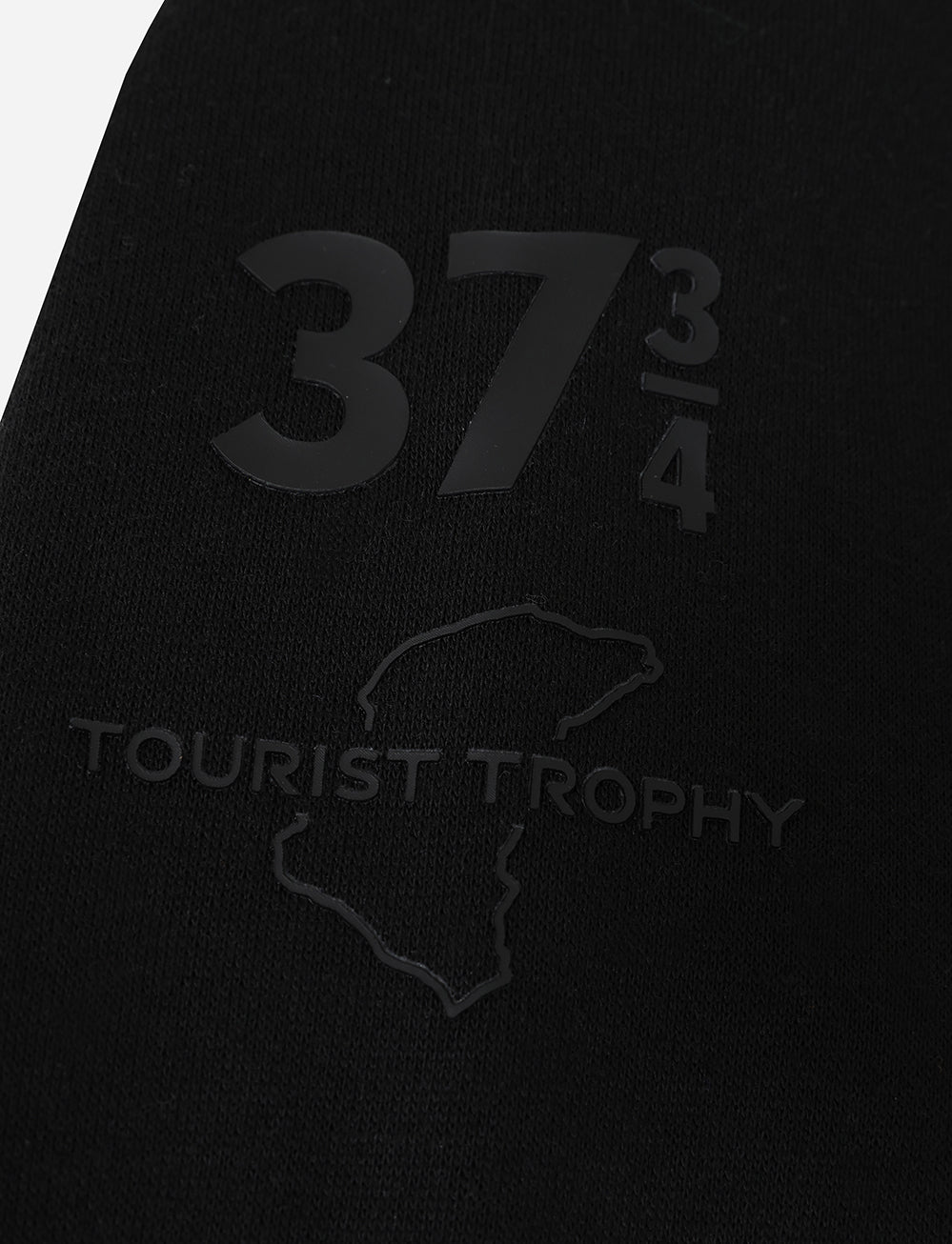 TT Races 37 ¾ Tonal Hoodie - Black - Isle of Man TT Races Official Merchandise
