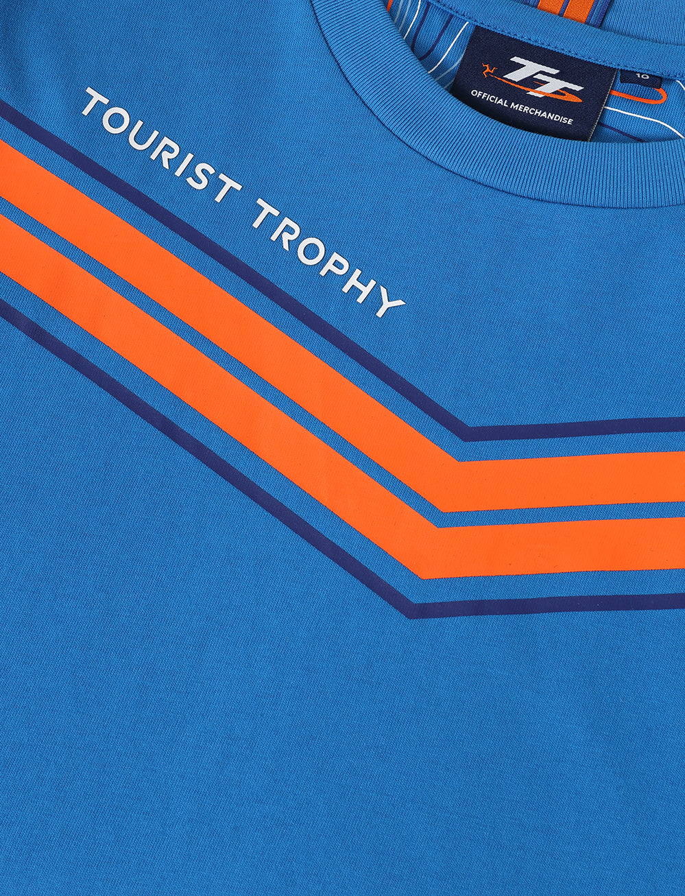 TT Races Women's Chevron T-Shirt - Blue